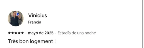 Avis 5 étoiles de Vinicius sur Airbnb — Hostel Toucan